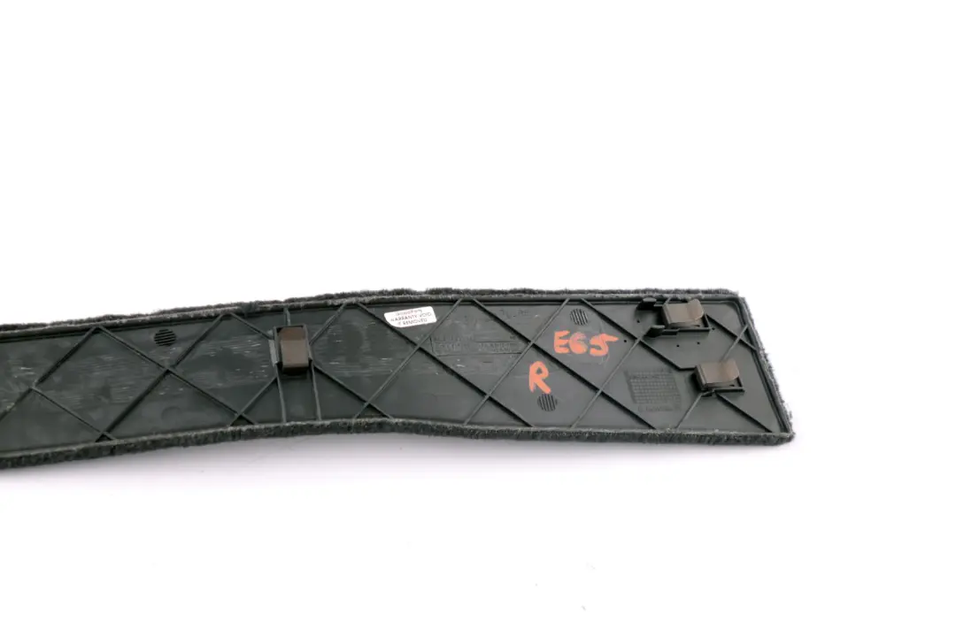 BMW 7 Series E65 E66 E67 Front Right Center Console Trim Panel Antrazit Black - SKU 7022796 - Part number 7022796