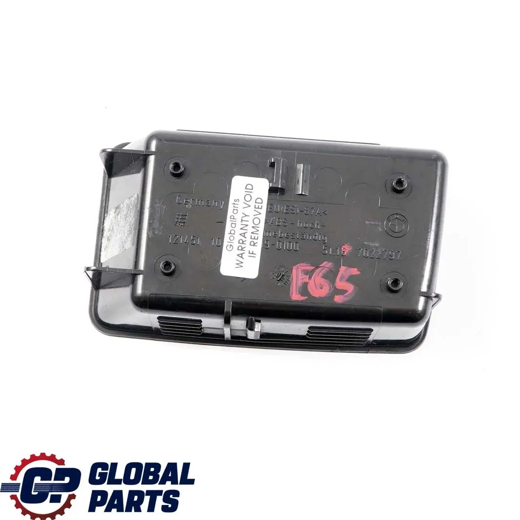 BMW E65 Consola Frontal Cenicero Insertar Almacenamiento Partición - SKU 7022797 - Número de pieza 7022797