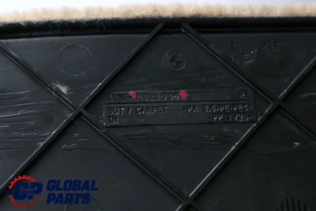 Consola Central Panel Delantero Derecho Beige para BMW E65 E66 con número de pieza 7022804 BMW E65 E66 Consola Central Panel Delantero Derecho Beige - SKU 7022804 - Número de pieza 7022804