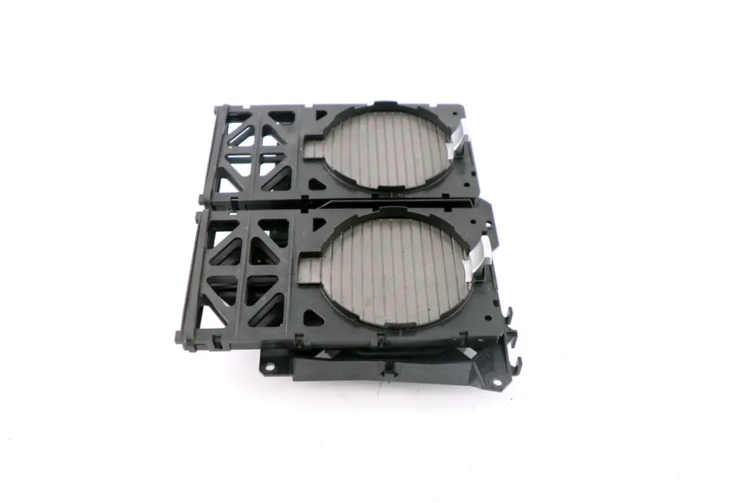 BMW E65 E66 E67 Console Centrale Porte-Gobelet Roulant Glissant Argent Fonce - SKU 7022816 - Numéro de pièce 7022816