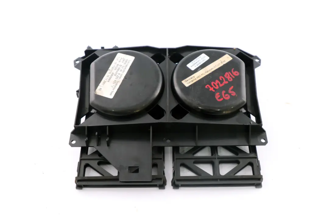 BMW E65 E66 E67 Portabicchieri A Rotelle Per Console Centrale Argento Scuro - SKU 7022816 - Numero di parte 7022816