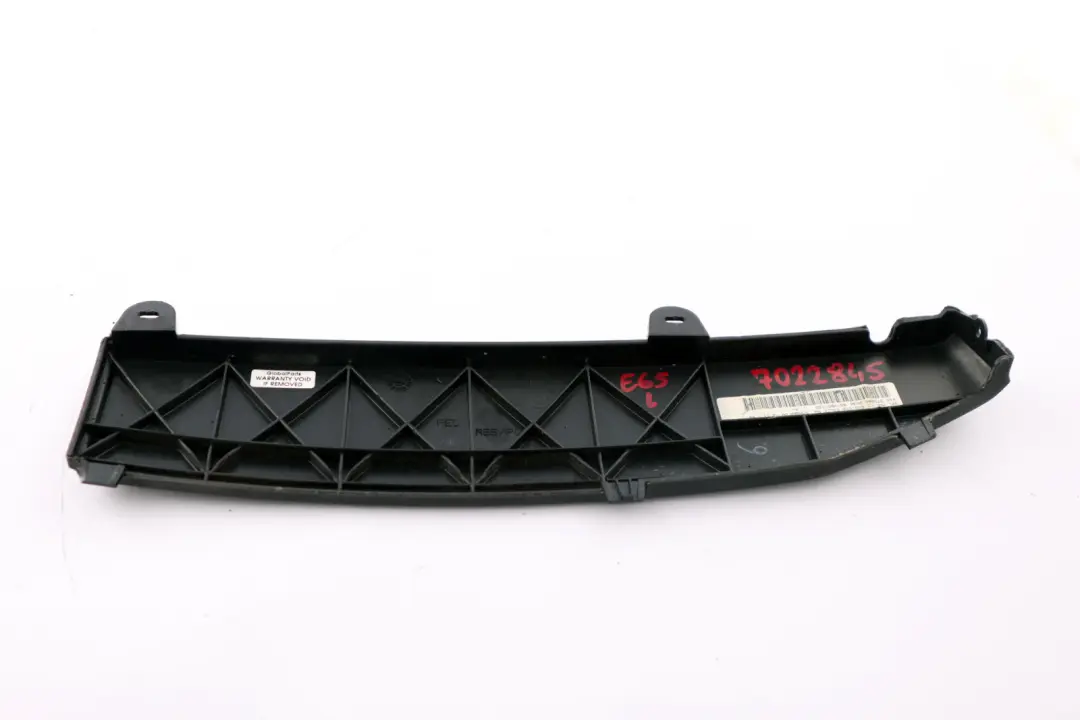 *BMW 7 er E65 E66 Verkleidung Mittelarmlehne Links Schwarz für mit Teilenummer 7022845 *BMW 7 er E65 E66 Verkleidung Mittelarmlehne Links Schwarz - SKU 7022845 - Teilenummer 7022845
