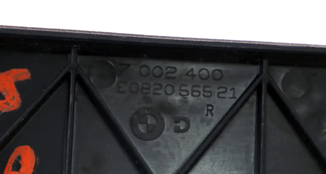 BMW E65 E66 Panel Zaślepka Podłokietnika Prawy Flanellgrau 7002400 - SKU 7022848 - Numer Części 7022848