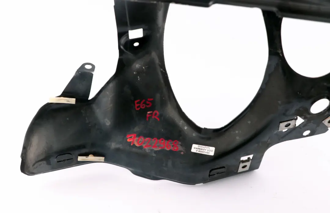 Front Panel Right O/S Headlight Bracket Head Light Lamp 702296 BMW 7 Series E65 - SKU 7022968 - Part number 7022968