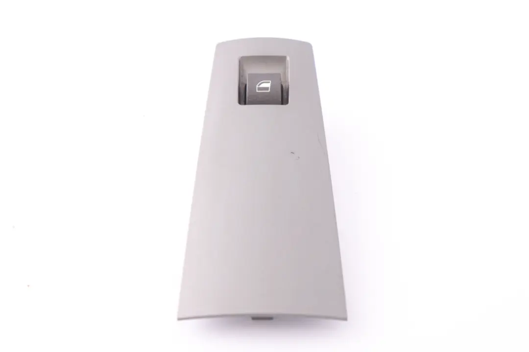 BMW 7 Series E65 Window Switch Finisher Trim Cover Front Passenger Grey - SKU 7024647 - Part number 7024647