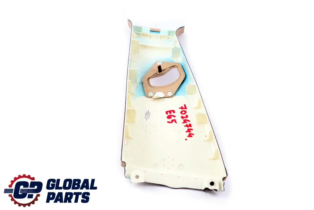 BMW E65 E66 Osłona słupka górna prawa beżowa beż - SKU 7024744 - Numer Części 7001980