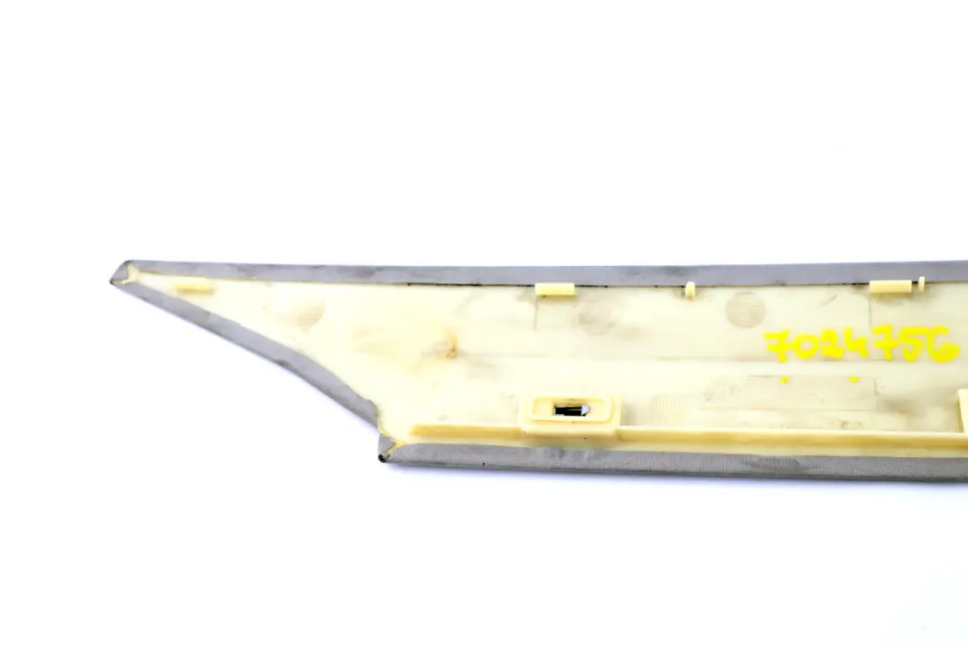 BMW 7 er E65 E66 Verkleidung C-Säule hinten rechts Steingrau Grau 7007636 - SKU 7024756 - Teilenummer 7024756