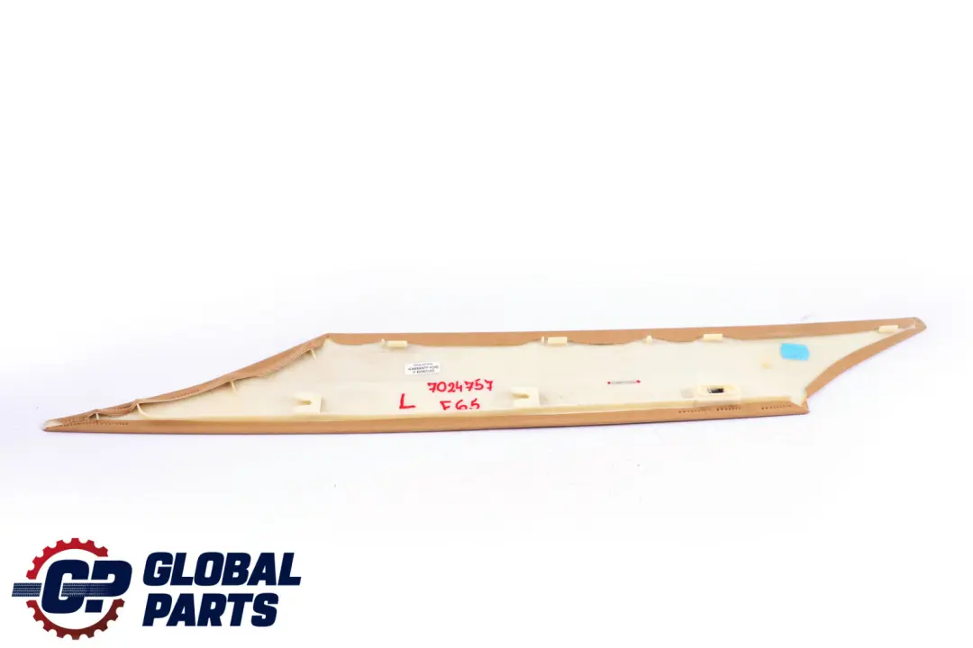 Trim Panel C-Column Rear Left N/S Beige 7007635 to BMW 7 Series E65 E66 Cover with Part number 7024757 BMW 7 Series E65 E66 Cover Trim Panel C-Column Rear Left N/S Beige 7007635 - SKU 7024757 - Part number 7024757