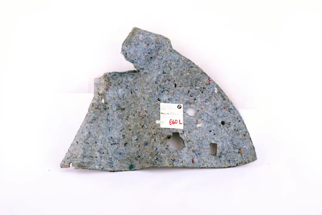 Aislamiento Acustico Maletero Trasero Izquierdo para BMW E60 E60N E61N LCI con número de pieza 7024897 BMW E60 E60N E61N LCI Aislamiento Acustico Maletero Trasero Izquierdo - SKU 7024897 - Número de pieza 7024897