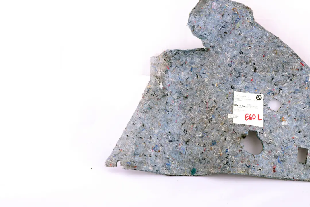 Isolamento Acustico Baule Posteriore Sinistro per BMW E60 E60N E61 E61N LCI con numero di parte 7024897 BMW E60 E60N E61 E61N LCI Isolamento Acustico Baule Posteriore Sinistro - SKU 7024897 - Numero di parte 7024897