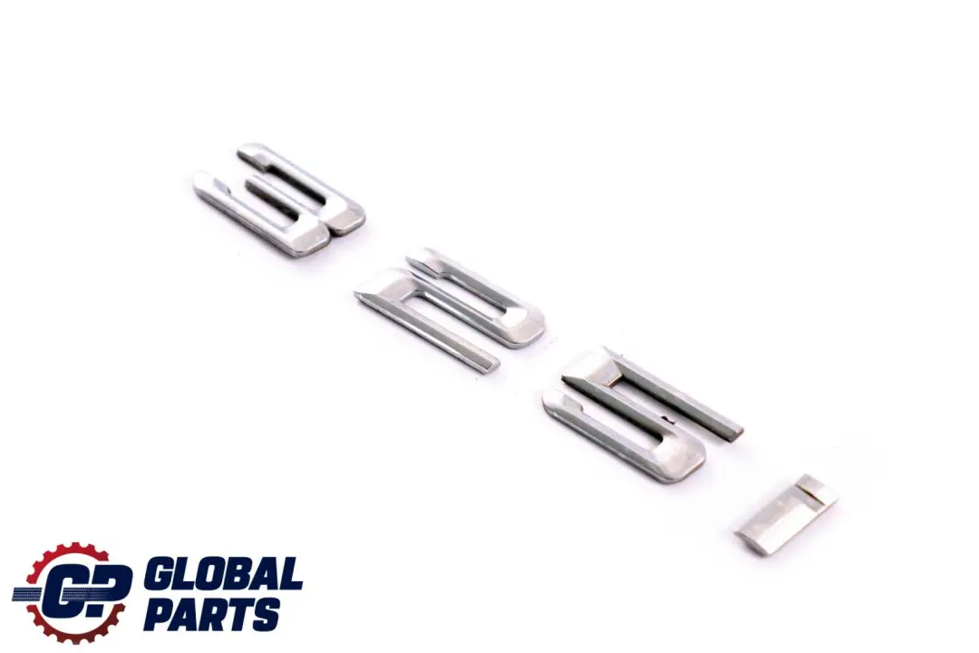 Adhered 325i Boot Trunk Lid Emblem Lettering to BMW 3 Series E46 Rear with Part number 7025251 BMW 3 Series E46 Rear Adhered 325i Boot Trunk Lid Emblem Lettering - SKU 7025251 - Part number 7025251