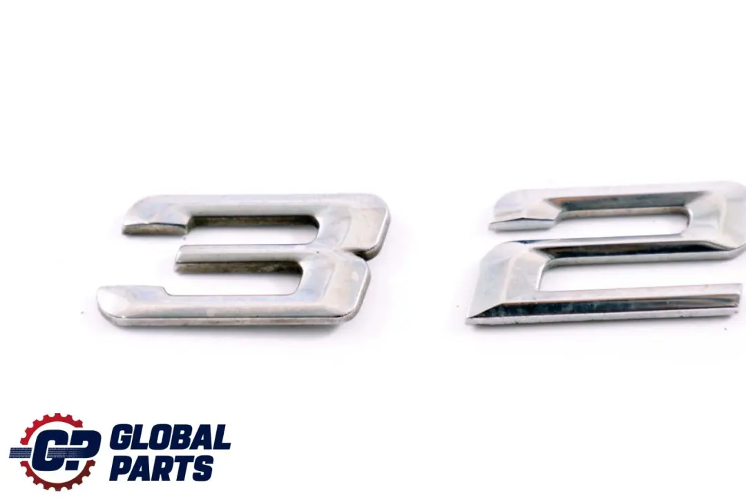 Adhered 325i Boot Trunk Lid Emblem Lettering to BMW 3 Series E46 Rear with Part number 7025251 BMW 3 Series E46 Rear Adhered 325i Boot Trunk Lid Emblem Lettering - SKU 7025251 - Part number 7025251