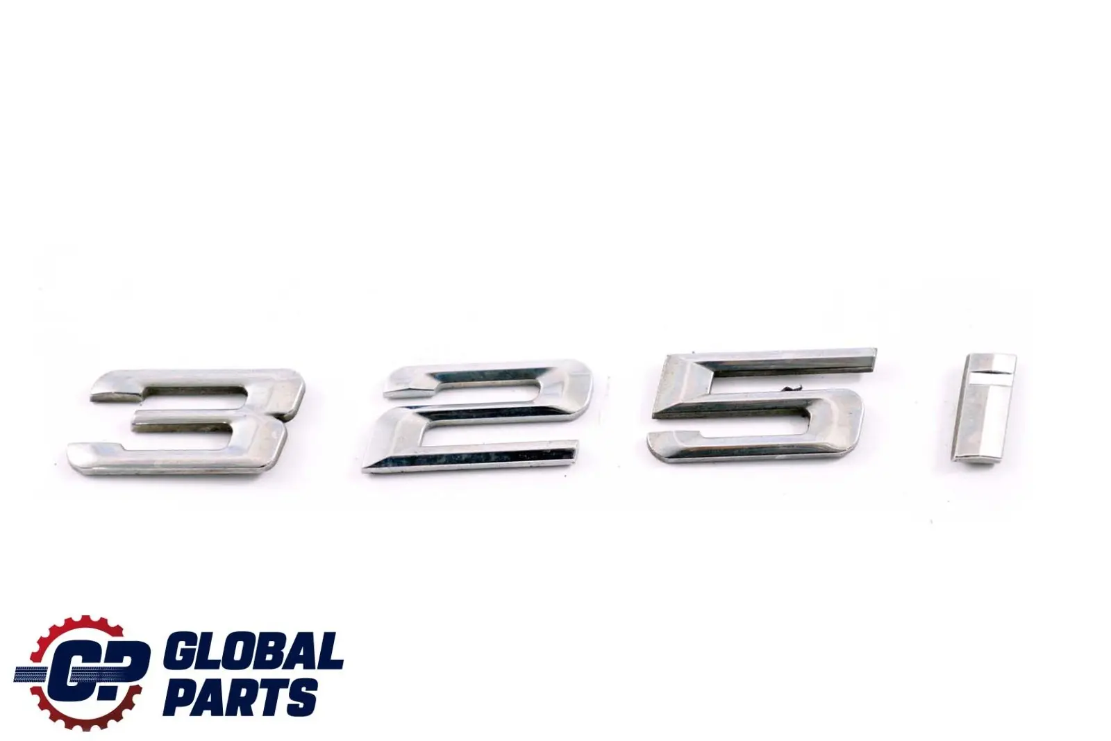 BMW 3 er E46 Kofferraum Schriftzug Emblem Beklebt Hinten 325i