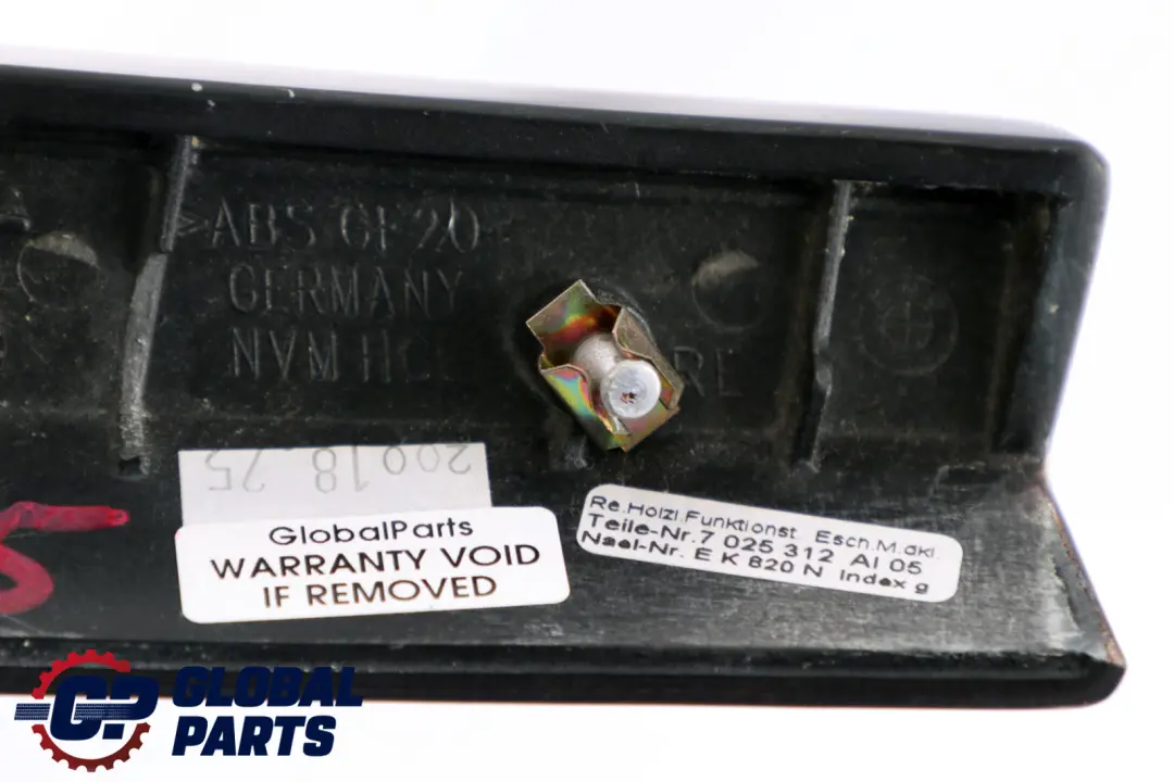 BMW 7 Series E65 Wood Panel Module Carrier Trim Right O/S Esche Dunkel - SKU 7025312 - Part number 7025312