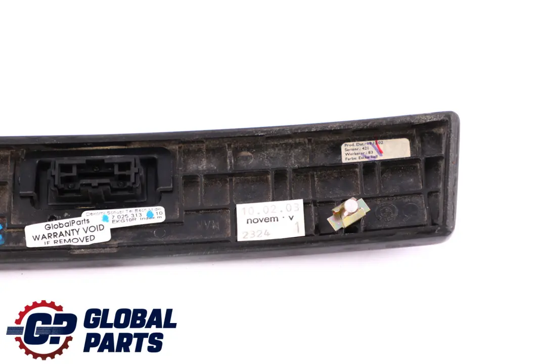  Drawer Telephone Trim BMW E65 E66 Wood Panel Esche Dunkel - SKU 7025313 - Part number 7025313