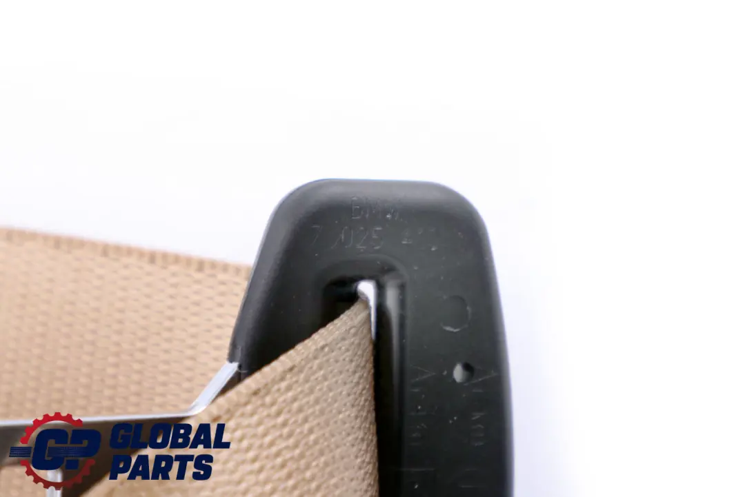 Center Upper Seat Belt Beige to BMW E65 E66 Rear with Part number 7025410 BMW E65 E66 Rear Center Upper Seat Belt Beige - SKU 7025410 - Part number 7025410