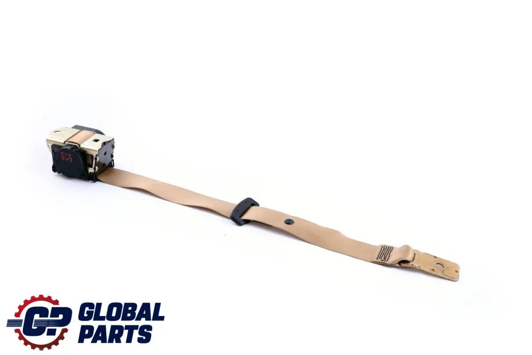 BMW E65 E66 Ceinture de sécurité supérieure centrale arrière Beige - SKU 7025410 - Numéro de pièce 7025410