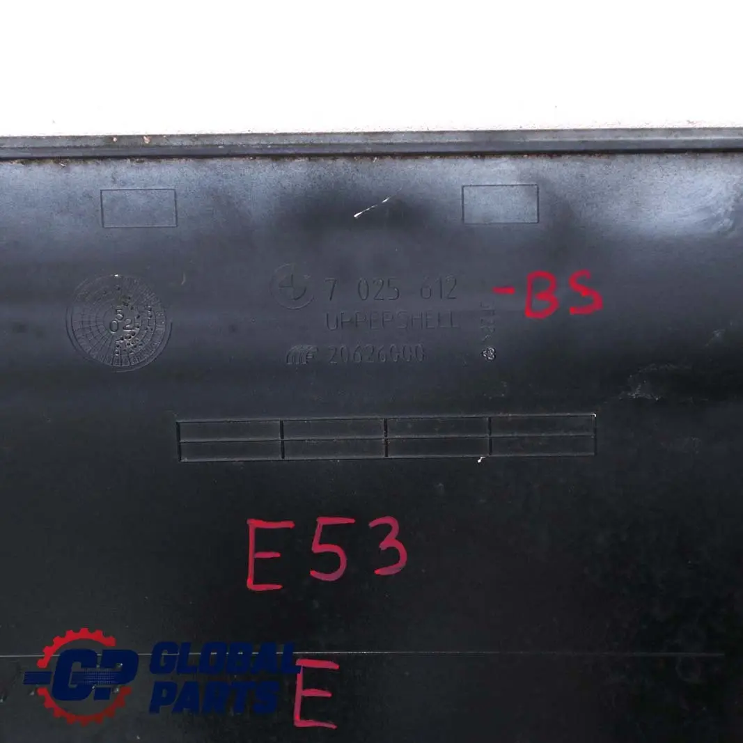 BMW X5 E53 Spoiler Coque Superieure Hayon Noir Sapphire Metallique 7025612 - SKU 7025612-BS - Numéro de pièce 7025612-BS