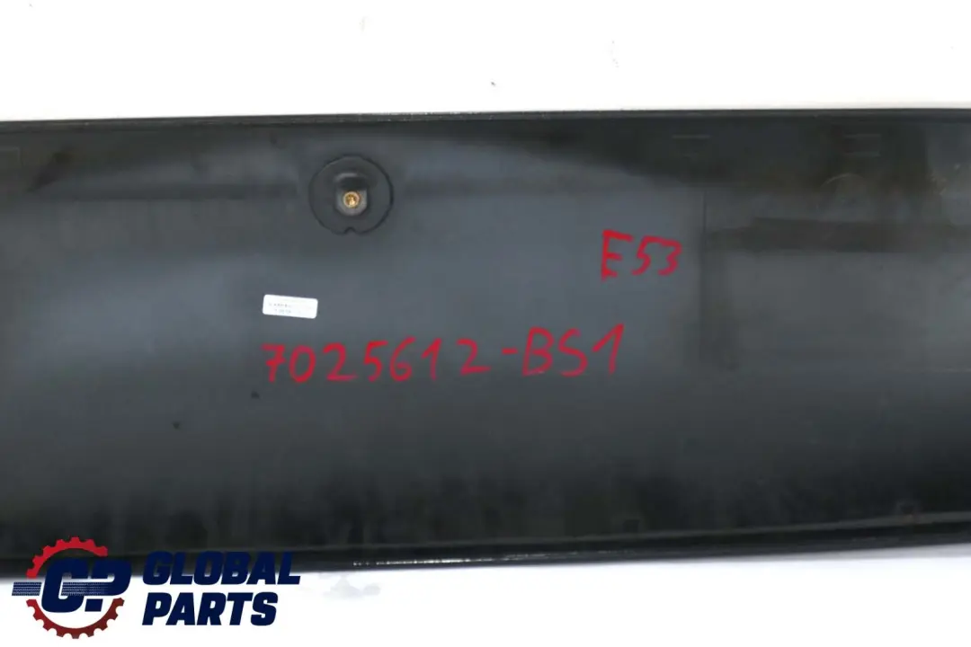 Heckspoiler Oberschale Heckklappe Black Sapphire Metallic 7025612 für BMW X5 er E53 mit Teilenummer 51717025612 BMW X5 er E53 Heckspoiler Oberschale Heckklappe Black Sapphire Metallic 7025612 - SKU 7025612-BS1 - Teilenummer 51717025612