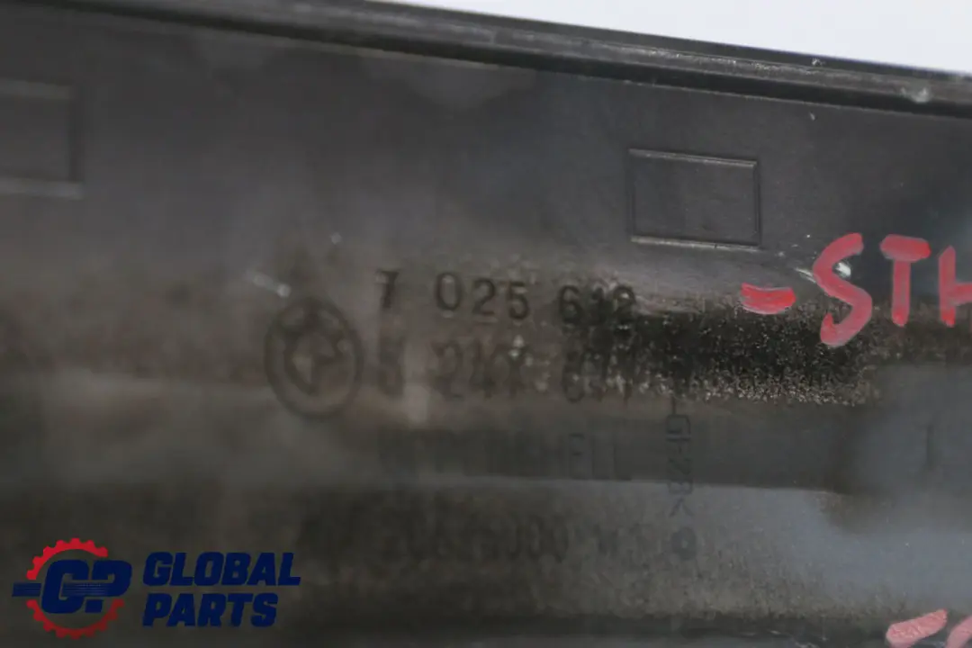 BMW X5 Series 1 E53 Rear Spoiler Upper Stahlgrau Steel Grey Metallic - SKU 7025612-STH1 - Part number 7025612