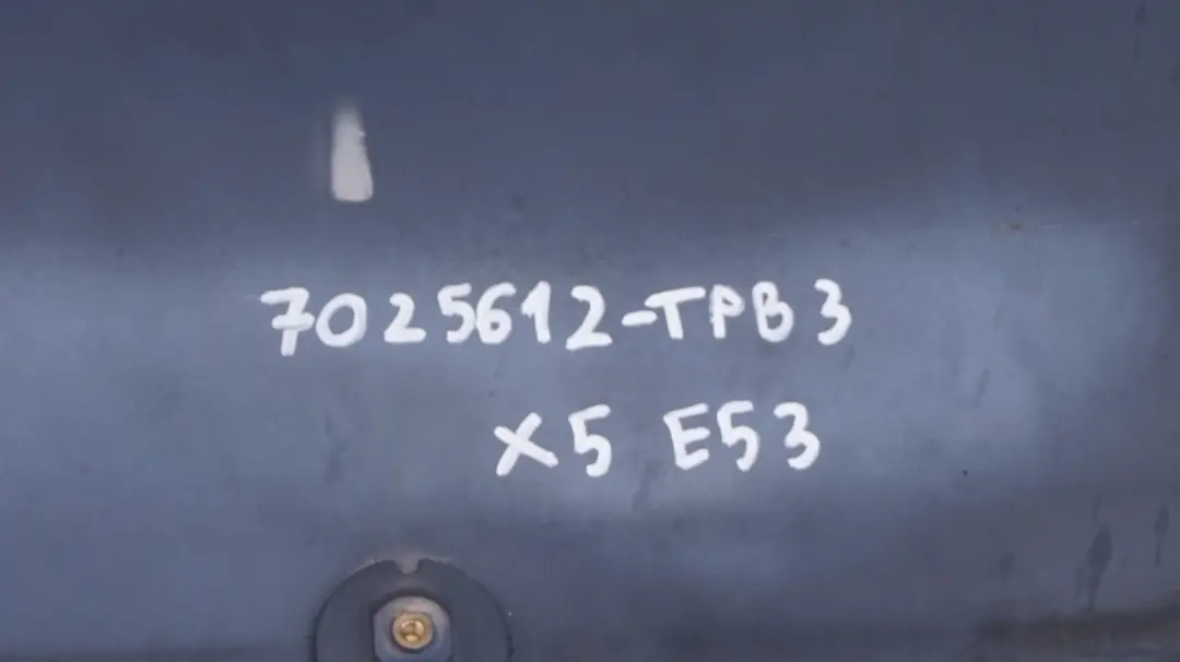 Spoiler Upper Topasblau Blue Blau Metallic - 364 7025612 to BMW X5 SERIES E53 Rear with Part number 51717025612 BMW X5 SERIES E53 Rear Spoiler Upper Topasblau Blue Blau Metallic - 364 7025612 - SKU 7025612-TPB3 - Part number 51717025612