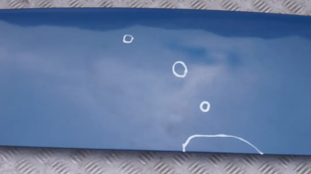 Spoiler Upper Topasblau Blue Blau Metallic - 364 7025612 to BMW X5 SERIES E53 Rear with Part number 51717025612 BMW X5 SERIES E53 Rear Spoiler Upper Topasblau Blue Blau Metallic - 364 7025612 - SKU 7025612-TPB3 - Part number 51717025612