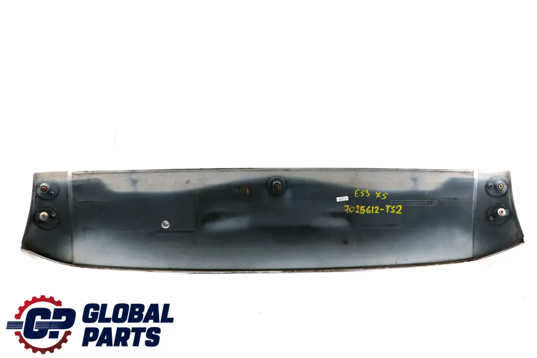 Spoiler Upper Titansilber Titan Silber Silver to BMW X5 Series 2 E53 Rear with Part number 7025612 BMW X5 Series 2 E53 Rear Spoiler Upper Titansilber Titan Silber Silver - SKU 7025612-TS2 - Part number 7025612