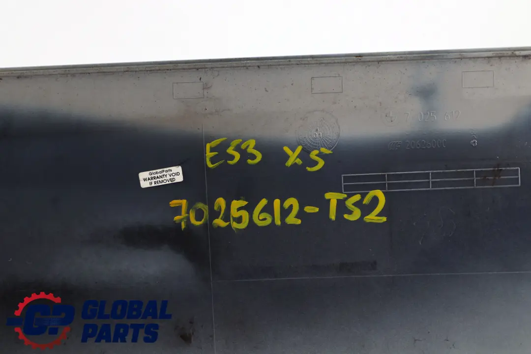 Spoiler Upper Titansilber Titan Silber Silver to BMW X5 Series 2 E53 Rear with Part number 7025612 BMW X5 Series 2 E53 Rear Spoiler Upper Titansilber Titan Silber Silver - SKU 7025612-TS2 - Part number 7025612