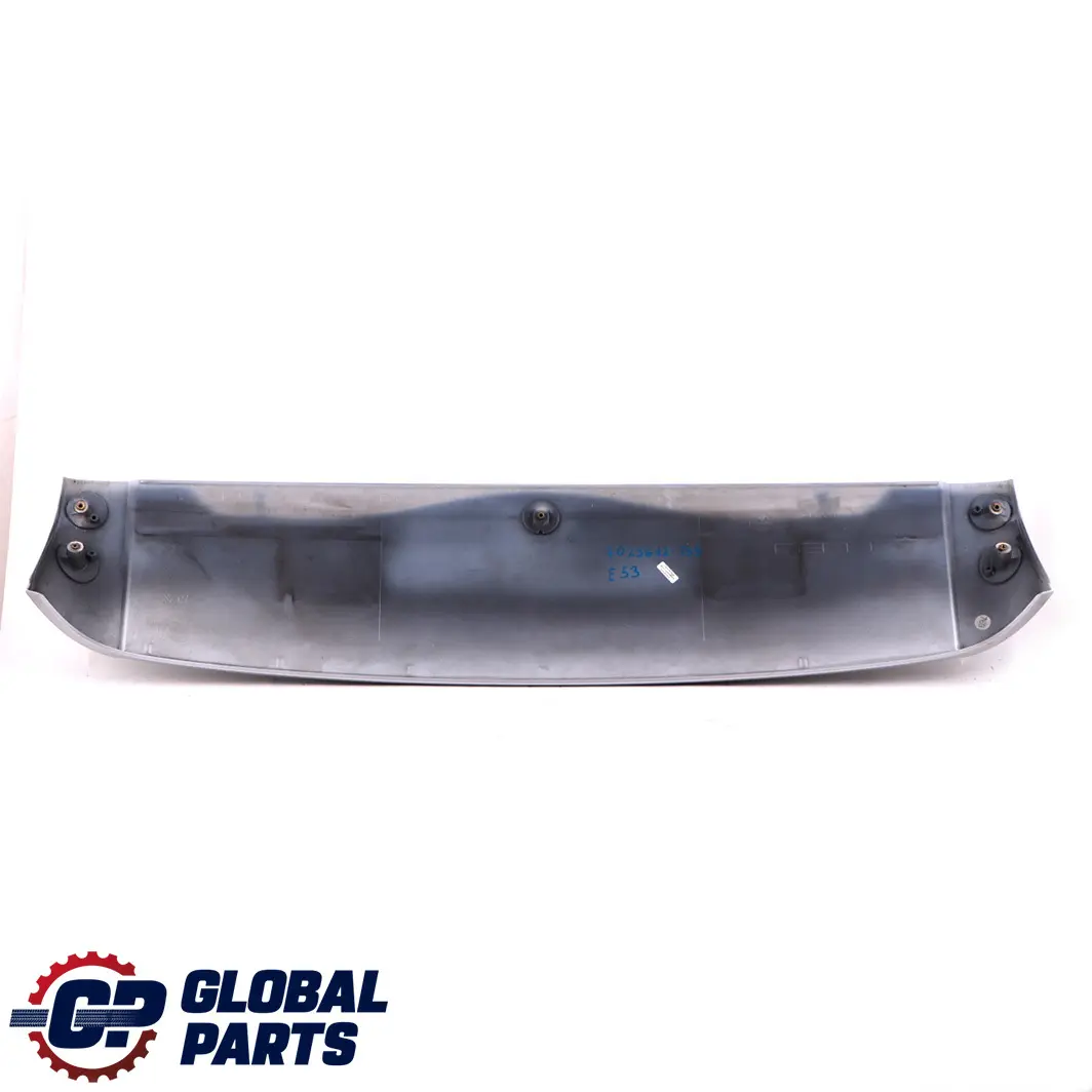 Spoiler Upper Titansilber Titan Silber Silver to BMW X5 Series 5 E53 Rear with Part number 7025612 BMW X5 Series 5 E53 Rear Spoiler Upper Titansilber Titan Silber Silver - SKU 7025612-TS5 - Part number 7025612