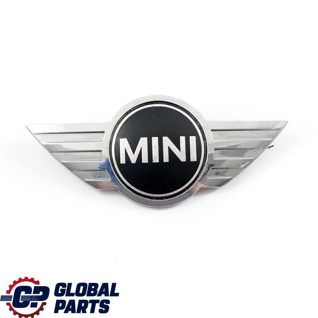 Emblema Frontal con Logotipo Cromado para Mini Cooper R50 R52 con número de pieza 7026184 Mini Cooper R50 R52 Emblema Frontal con Logotipo Cromado - SKU 7026184 - Número de pieza 7026184