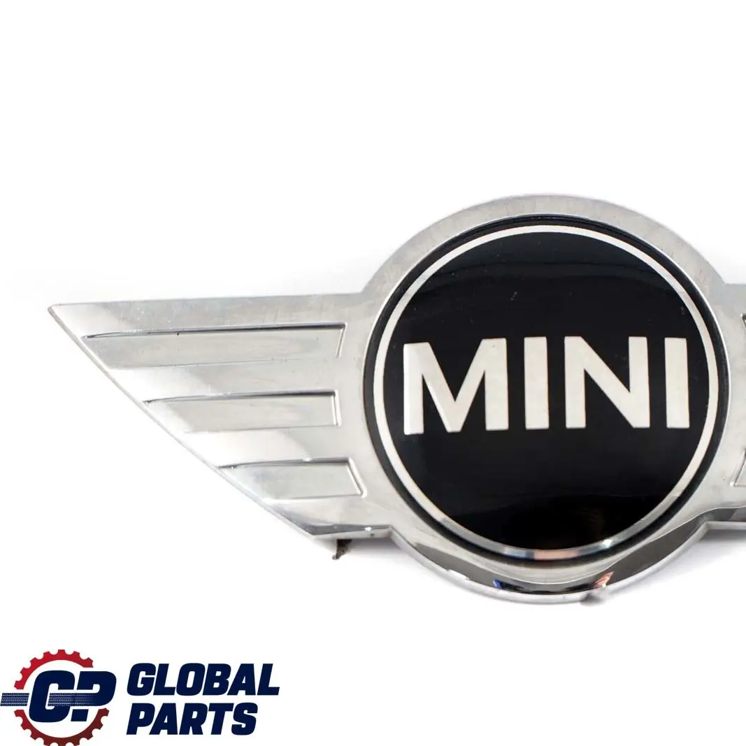 Mini Cooper One R50 R53 R56 Logo Badge Rear Hatch Deck Lid Emblem Chrome - SKU 7026186 - Part number 7026186