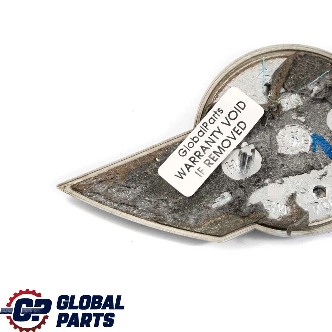 Mini Cooper One R50 R53 R56 Logo Badge Rear Hatch Deck Lid Emblem Chrome - SKU 7026186 - Part number 7026186