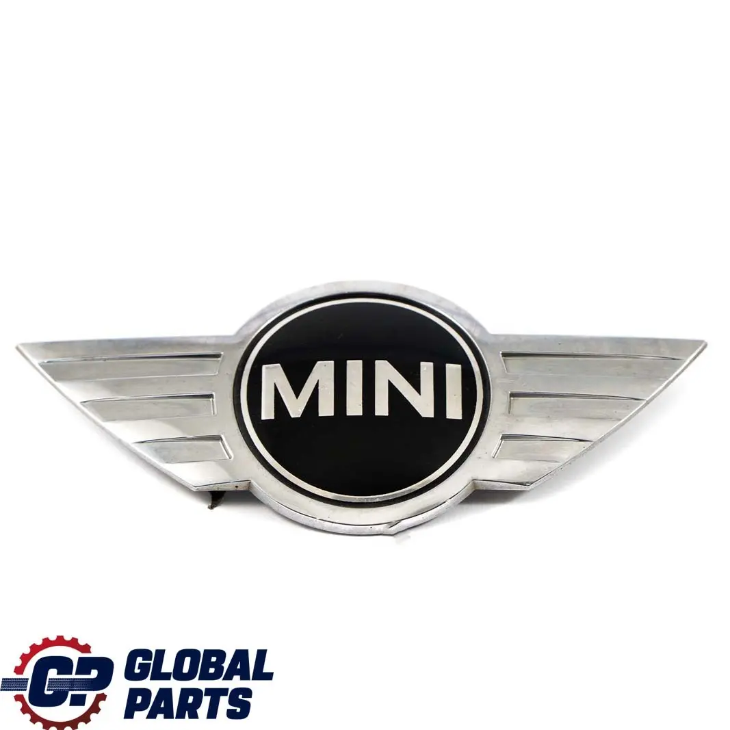 Mini Cooper One R50 R53 R56 Logo Badge Rear Hatch Deck Lid Emblem Chrome - SKU 7026186 - Part number 7026186