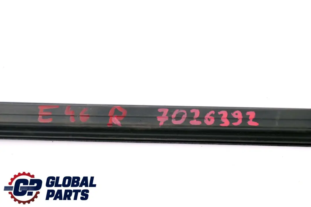 Front Right Door Inner Window Channel Cover O/S to BMW 3 Series E46 Cabrio with Part number 7026392 BMW 3 Series E46 Cabrio Front Right Door Inner Window Channel Cover O/S - SKU 7026392 - Part number 7026392