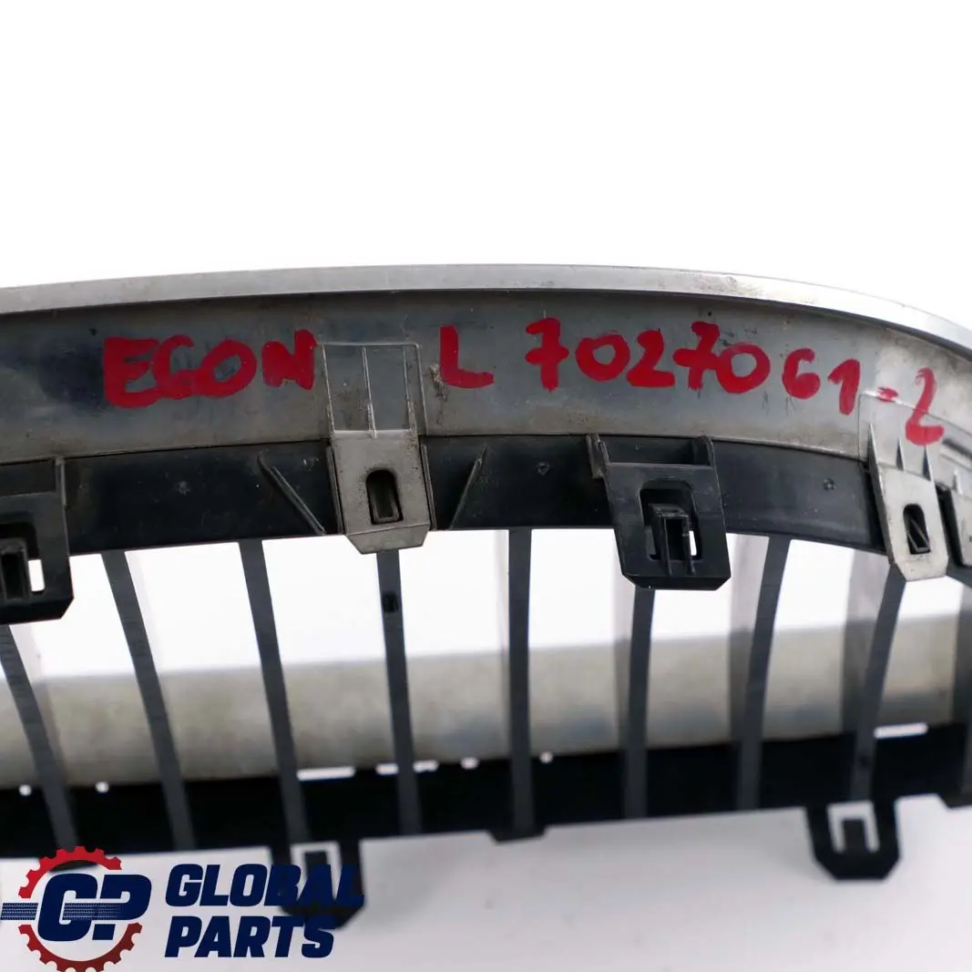 BMW E60 E61 Left Bumper Radiator Kidney Grille N/S Chrome - SKU 7027061-2 - Part number 7027061