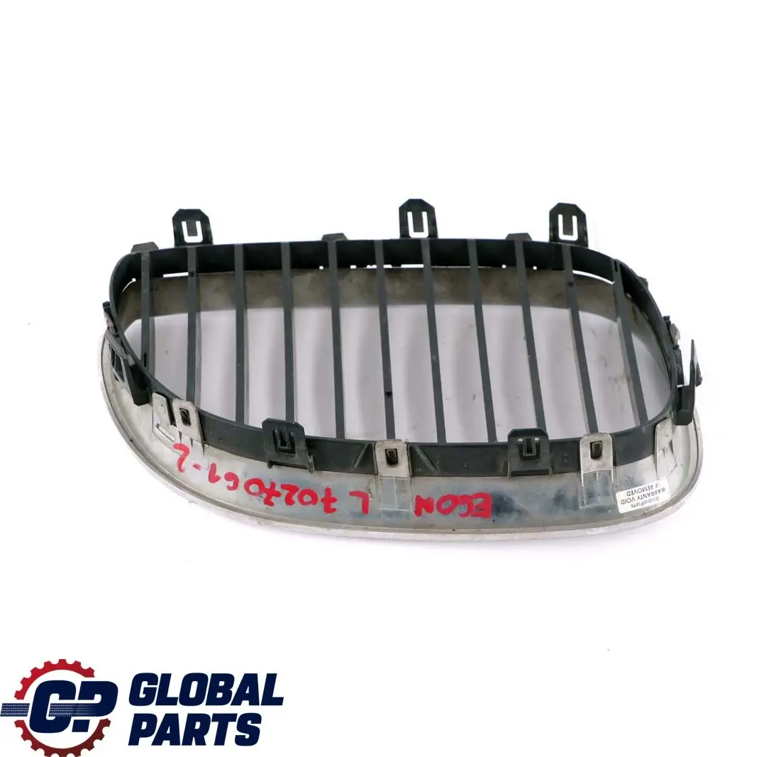 BMW E60 E61 Paraurti sinistro Radiatore Griglia Rene N/S Cromo - SKU 7027061-2 - Numero di parte 7027061