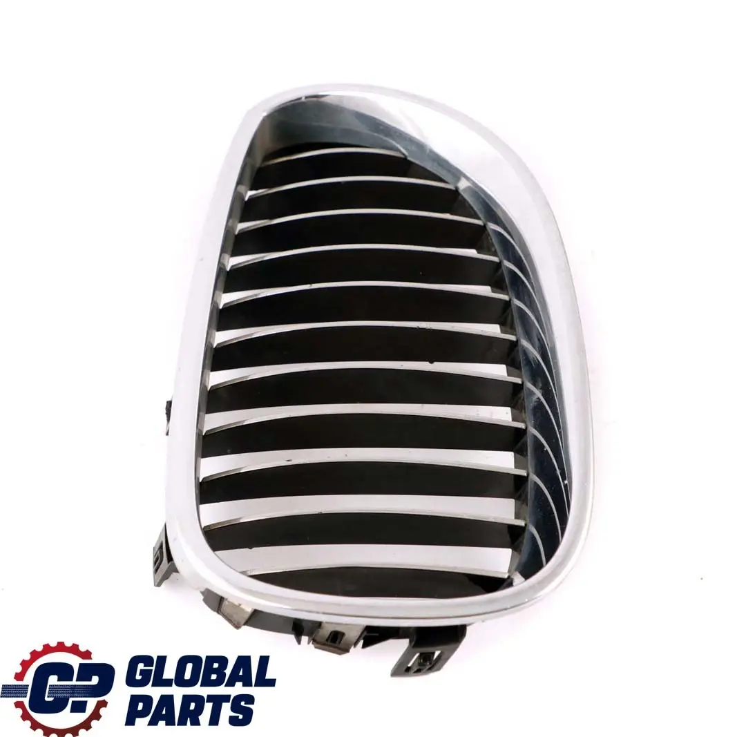 BMW E60 E61 Linke Stoßstange Kühlergrill N/S Chrom - SKU 7027061-2 - Teilenummer 7027061