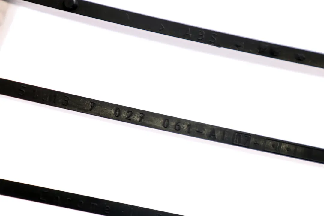 Grille Left N/S Chrome Black to BMW 5 Series E60 E61 LCI with Part number 7027061 BMW 5 Series E60 E61 LCI Grille Left N/S Chrome Black - SKU 7027061 - Part number 7027061