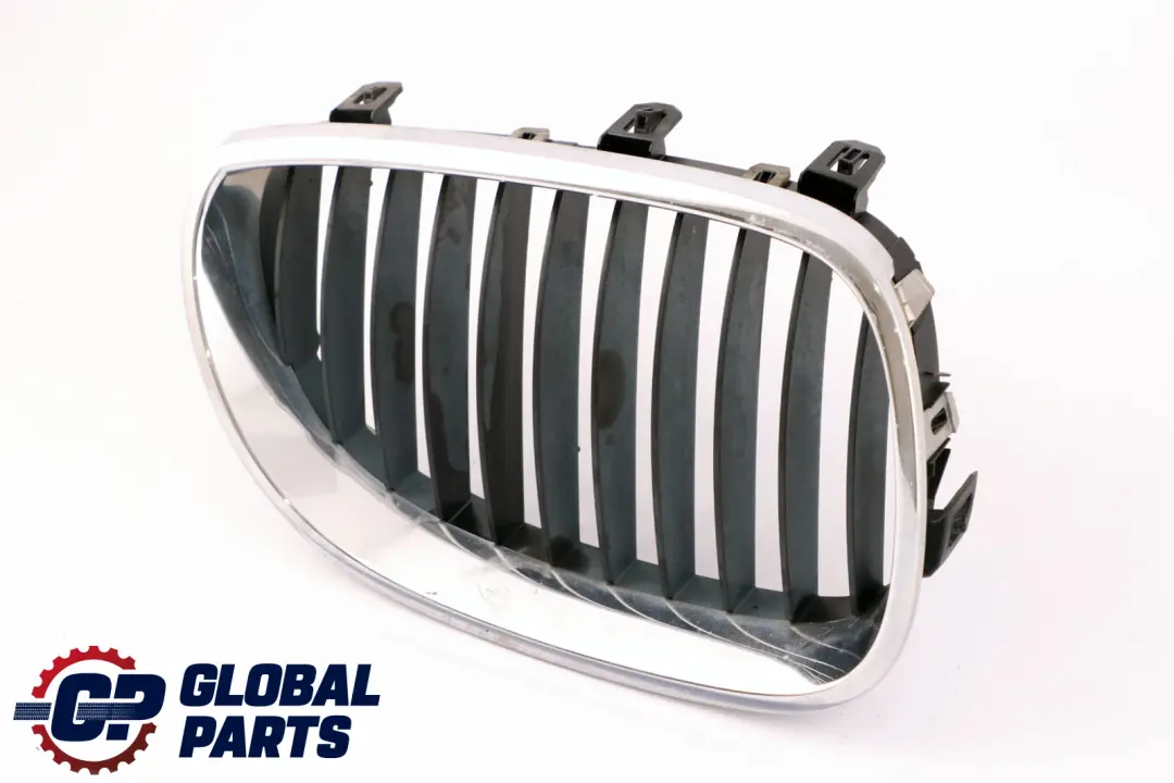 BMW 5 Series E60 E61 LCi Grille Kidney Right O/S Chrome Black - SKU 7027062 - Part number 7027062