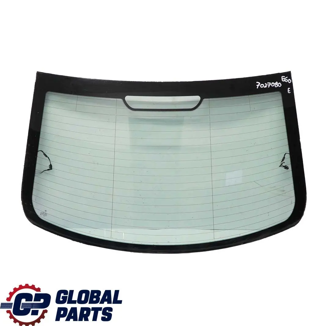 BMW 5 Series E60 Saloon Rear Boot Window Glass Green AS2 - SKU 7027080 - Part number 7027080