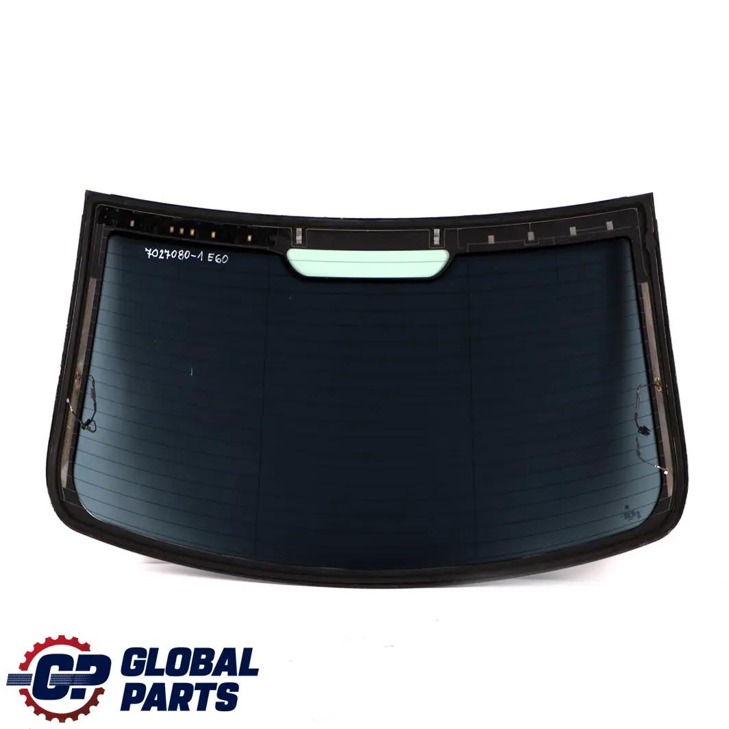 Boot Window Glass Green AS2 Tinted Film to BMW 5 Series E60 1 Saloon Rear with Part number 7027080 BMW 5 Series E60 1 Saloon Rear Boot Window Glass Green AS2 Tinted Film - SKU 7027080-1 - Part number 7027080