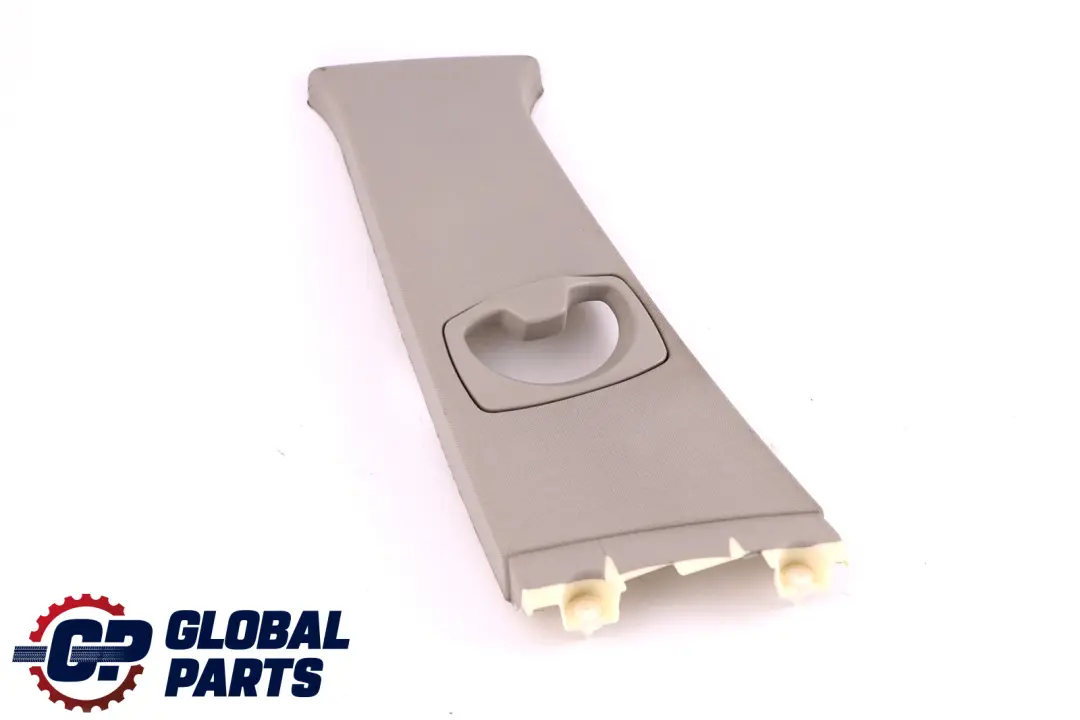 BMW 5 Series E60 E60N E61 E61N Top Left B-column Trim Panel Himmelgrau Grey N/S - SKU 7027087-1 - Part number 51437027087