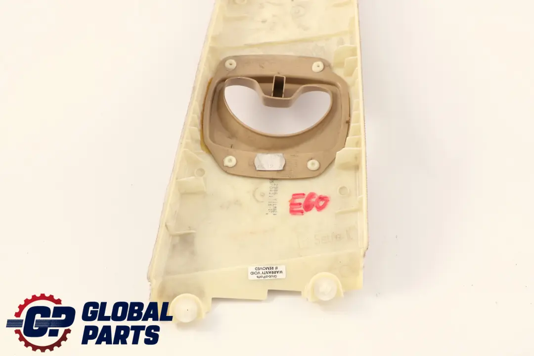 Top left B-Column Trim Panel Beige N/S to BMW 5 Series E60 E60N E61 E61N with Part number 7027087 BMW 5 Series E60 E60N E61 E61N Top left B-Column Trim Panel Beige N/S - SKU 7027087-2 - Part number 7027087