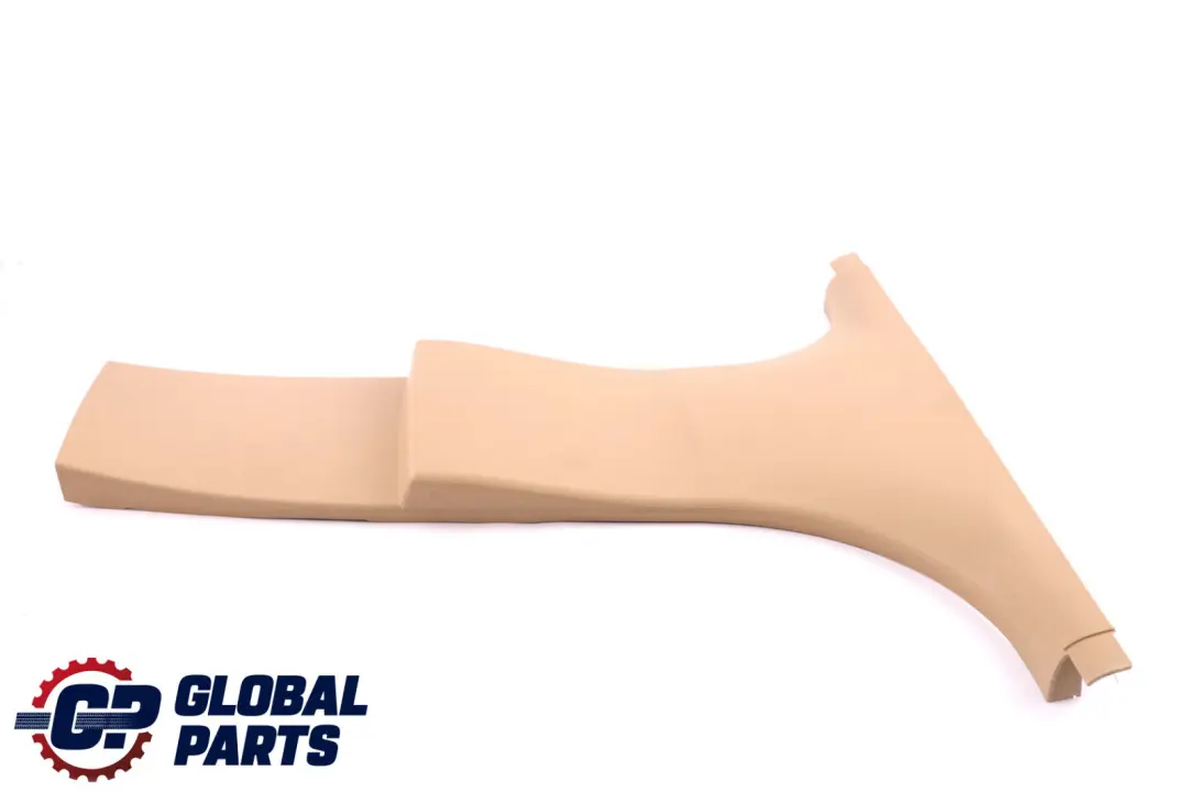 BMW E60 E61 LCI Panel embellecedor la columna B del pilar inferior derecho Beige - SKU 7027090 - Número de pieza 7027090