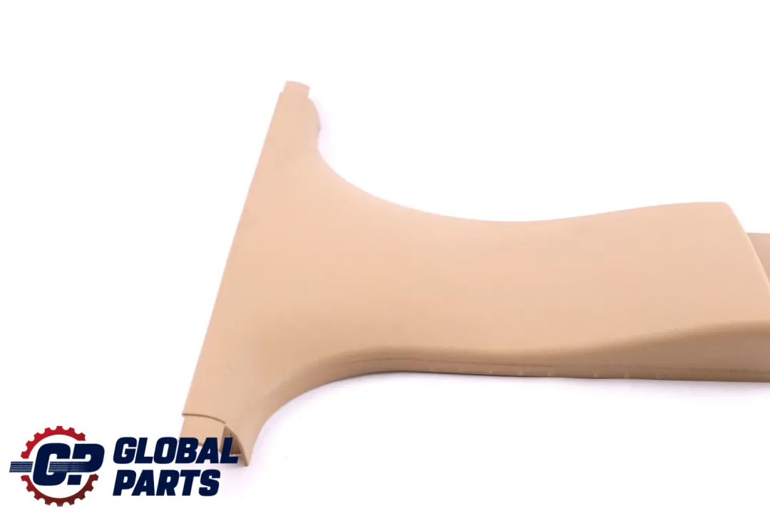 BMW E60 E61 LCI Panel embellecedor la columna B del pilar inferior derecho Beige - SKU 7027090 - Número de pieza 7027090