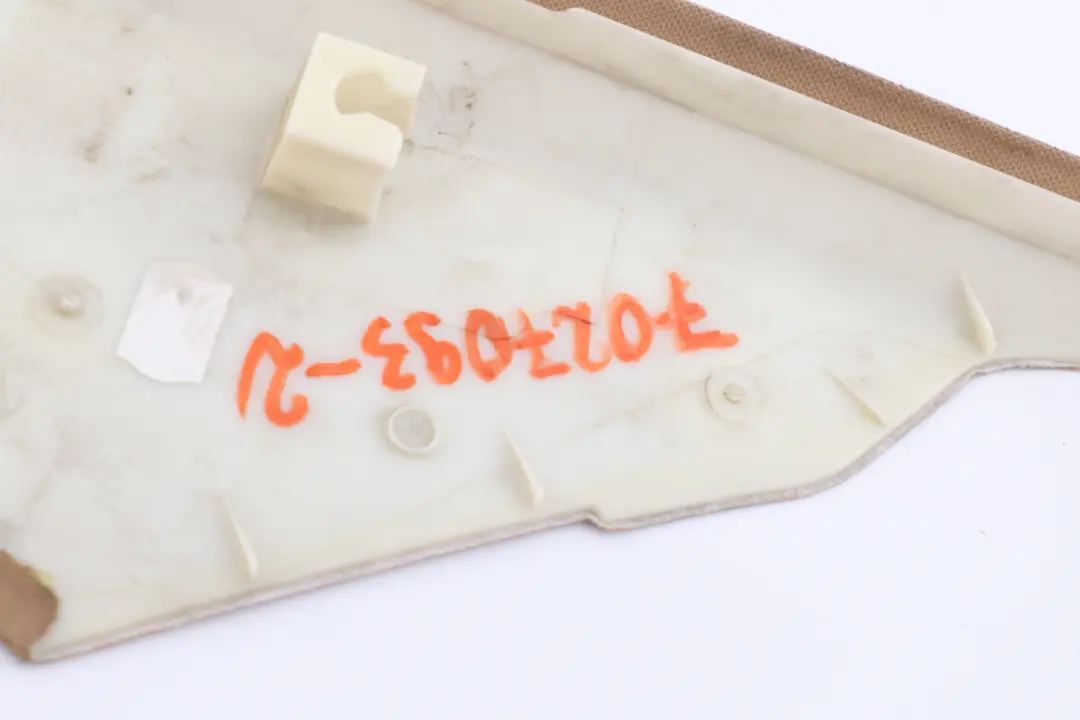 BMW 5 Series E60 E60LCI Rear Left C-column Trim Panel Beige N/S - SKU 7027093-2 - Part number 7027093
