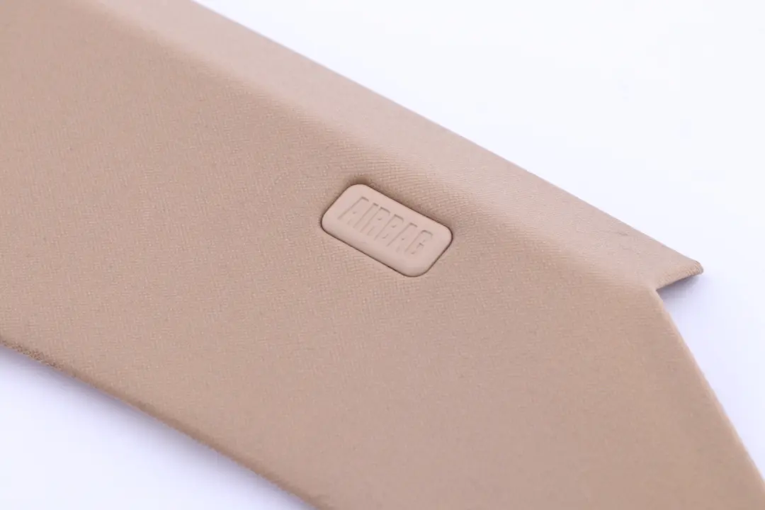 BMW E60 E60LCI Panel embellecedor columna C trasera izquierda Beige - SKU 7027093-2 - Número de pieza 7027093