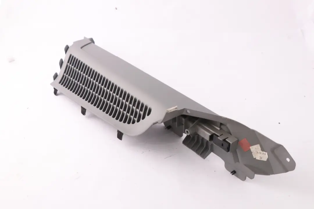 BMW X5 Series E53 Left Vent Louvre Side Rail Cover In Trunk Lid N/S Grey - SKU 7027133-2 - Part number 7027133