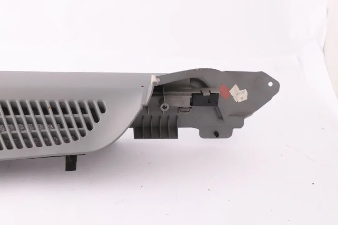 Left Vent Louvre Side Rail Cover In Trunk Lid N/S Grey to BMW X5 Series E53 with Part number 7027133 BMW X5 Series E53 Left Vent Louvre Side Rail Cover In Trunk Lid N/S Grey - SKU 7027133-2 - Part number 7027133