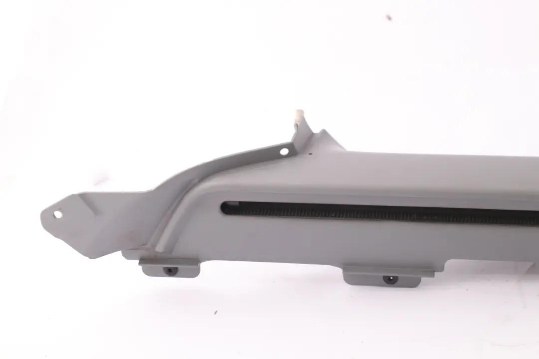 Left Vent Louvre Side Rail Cover In Trunk Lid N/S Grey to BMW X5 Series E53 with Part number 7027133 BMW X5 Series E53 Left Vent Louvre Side Rail Cover In Trunk Lid N/S Grey - SKU 7027133-2 - Part number 7027133